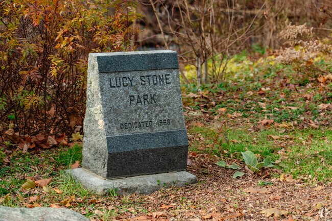 Warren's Lucy Stone Park is dedicated to suffragist Lucy Stone.