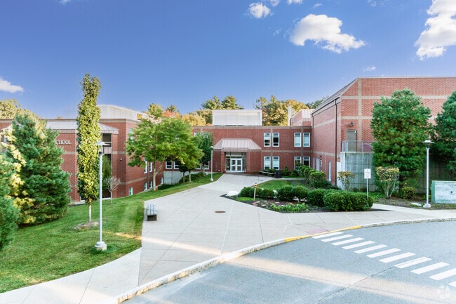 Middle schoolers are welcomed at Douglas Middle School.