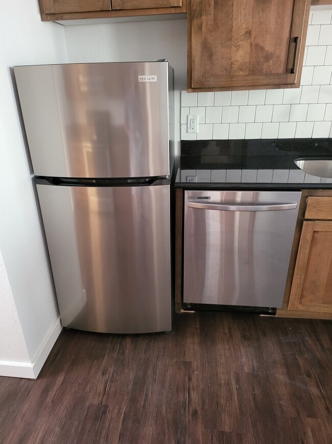 Kitchen Fridge and Dishwasher