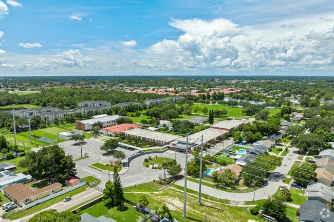 Kids love the campus of Chickasaw Elementary School.