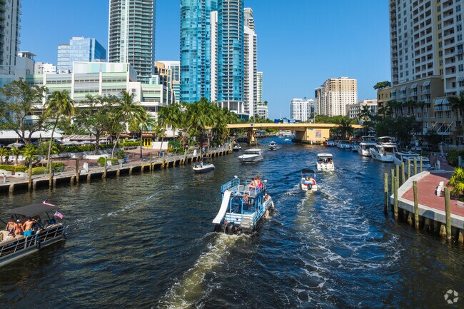 Enjoy exciting water activities on the New River near Tarpon River.