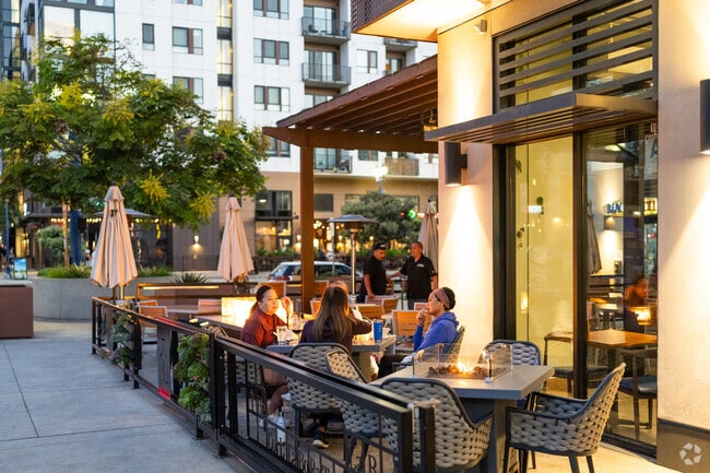 Locals can head to the coast to grab dinner at one of the popular restaurants near Oceana.