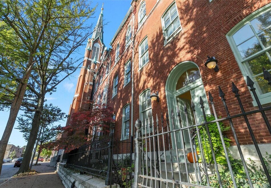 Front of the building