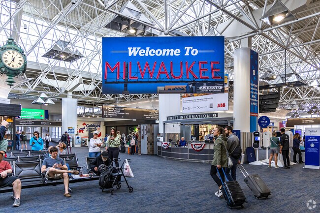 Go from Buhler Heights to anywhere in the world with Mitchell airport only 30 minutes away.