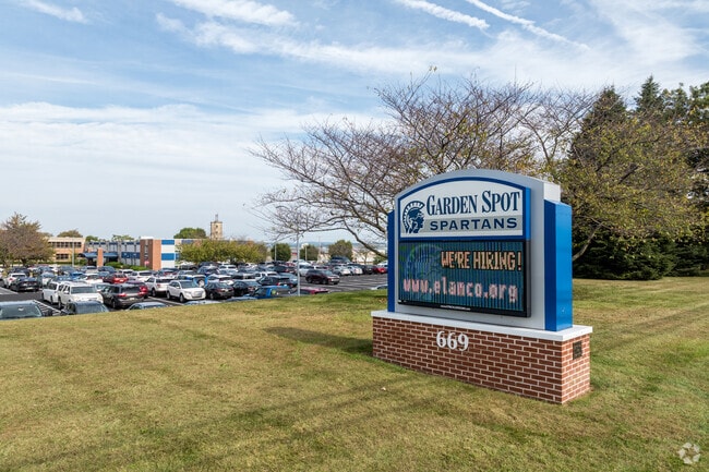 Garden Spot Middle School has 392 students in grades 7-8 with a student-teacher ratio of 12 to 1.