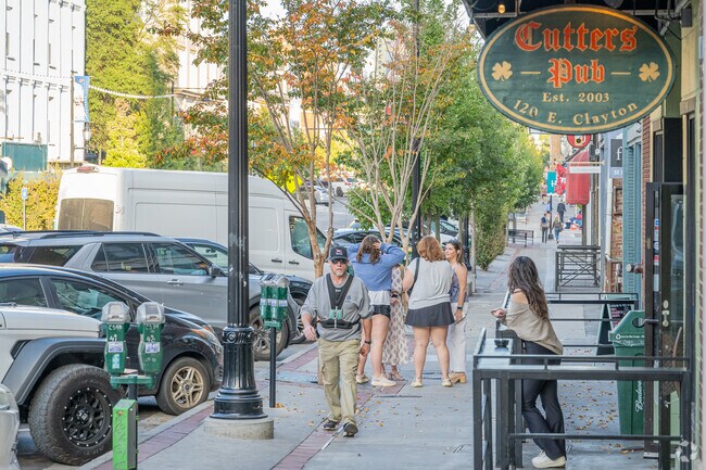 Downtown and grab a drink at one of the hundreds of bars found near Rock Springs.