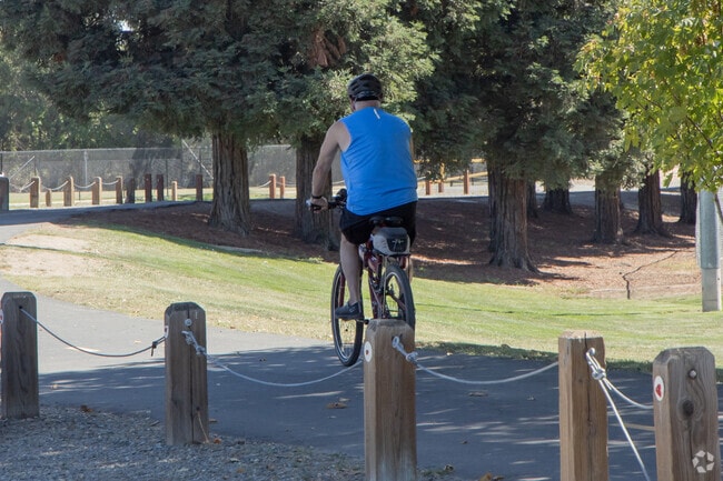 Many Roseville residents keep active with afternoon bike rides in