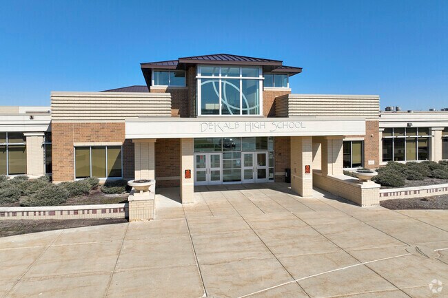 DeKalb High School educates Cortland students in grades 9 through 12.