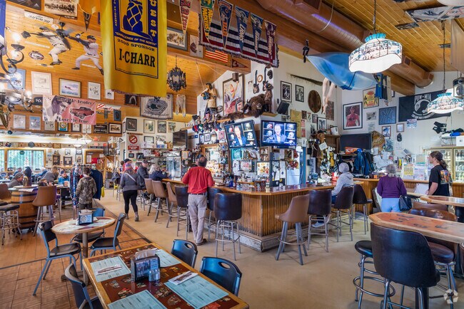 Ivory Jacks is a local favorite spot in Goldstream to grab a bite with family and friends.