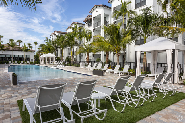 Pool View with Cabanads