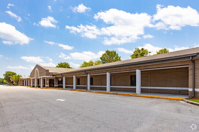 Student drop-off at Coastal Middle School in Savannah, GA.