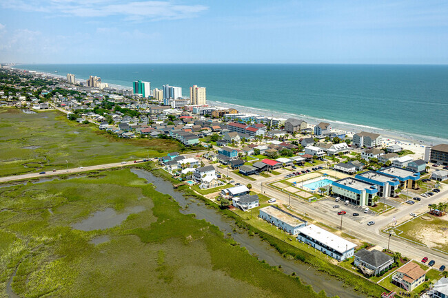 Garden City is a quiet beach community.
