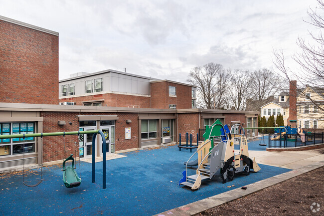 John D. Runkle School in Brookline serves students in grades PK-8.