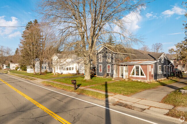 Tall trees and quiet streets run through the communities of Erin.