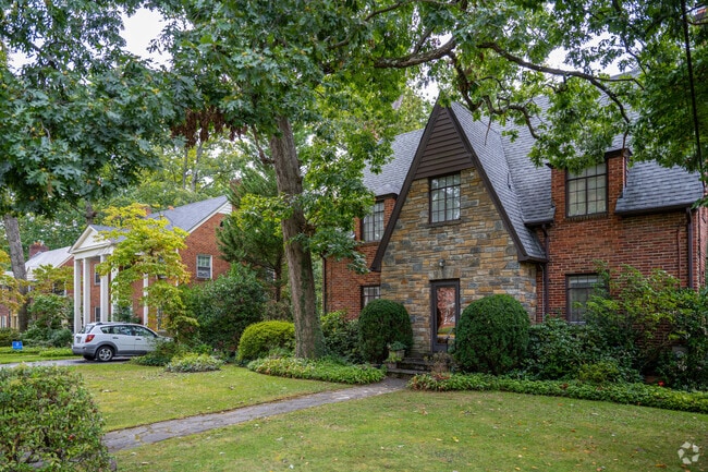 Beautiful large homes on Amherst Rd in Calvert Hills.