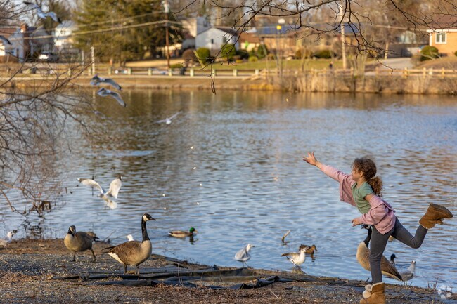Nearby Haddon Lake Park is a favorite for Ashland residents to spend time outside.