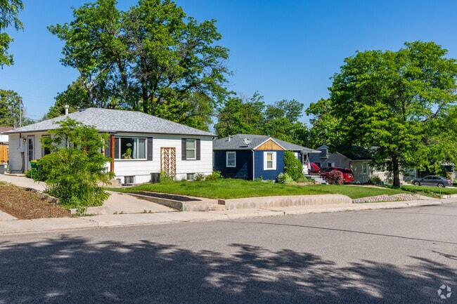 Rows of bungalows sit on manicured lawns in Jason Park.