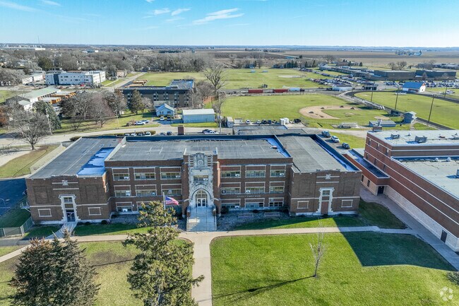 Herman E Drummer is a historic school in Sandwich.