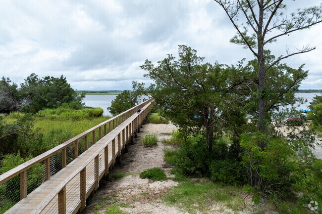 The Cape Fear river and Intracoastal Waterway are just minutes away from the Woods Edge.