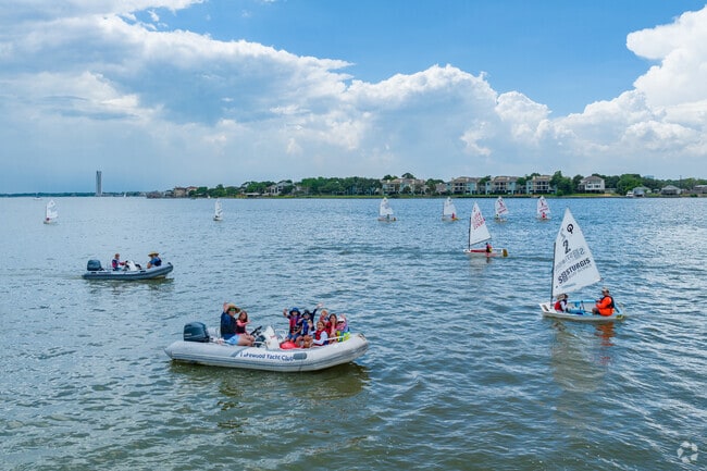 Clear Lake Shores has multiple boating options for residents to enjoy.