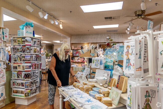 The popular Gifted store is located just outside the Long Cove neighborhood.