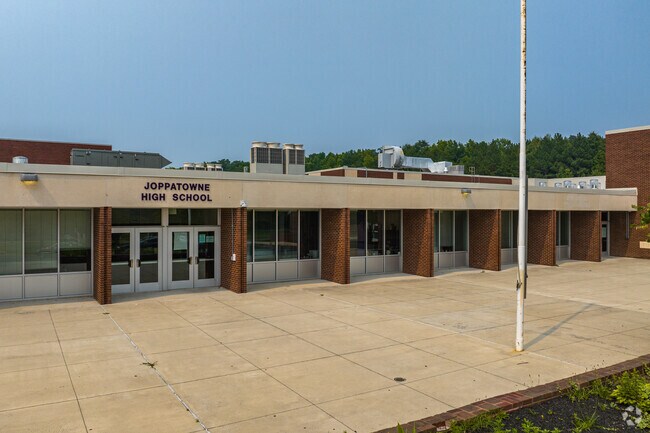 Joppatowne High School hosts grades 9-12 and is home of the Mariners.