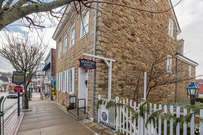 Bradford House in Washington, home of David Bradford, the leader of the Whiskey Rebellion.