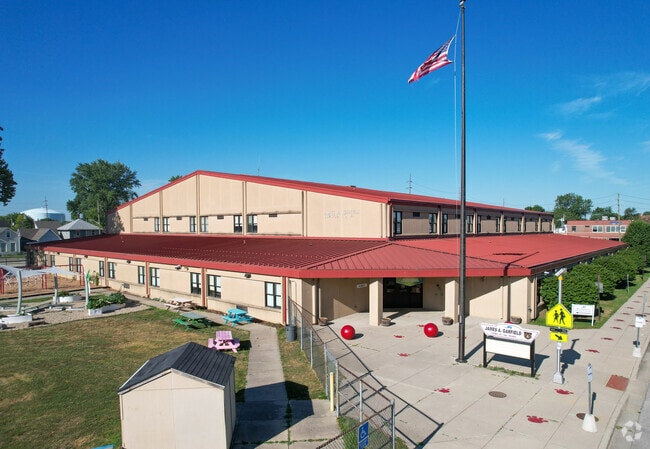 James A. Garfield School 31 teaches around 340 students every year in Bates-Hendricks.