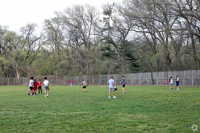 Van Cortlandt Park provides an outlet for the community to relax, play and walk or hike.