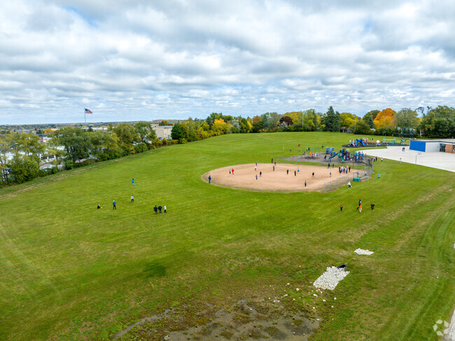 Brookfield students attending Hillcrest Elementary School may play baseball with friends.