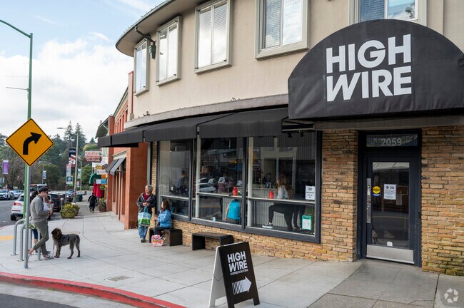 High Wire coffee is an excellent place to start your day in the Piedmont Pines neighborhood.