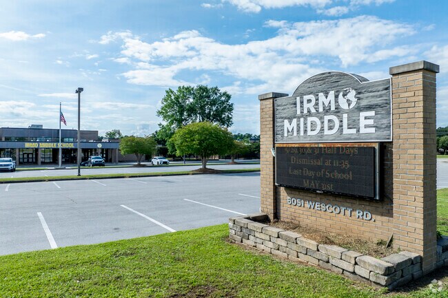 Irmo Middle School has an overall Niche rating of A-.