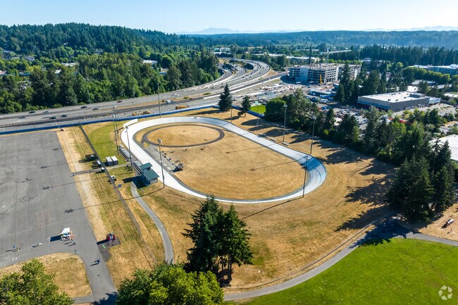 Southeast Redmond is home to Marymoor Park, which includes a cycling velodrome.