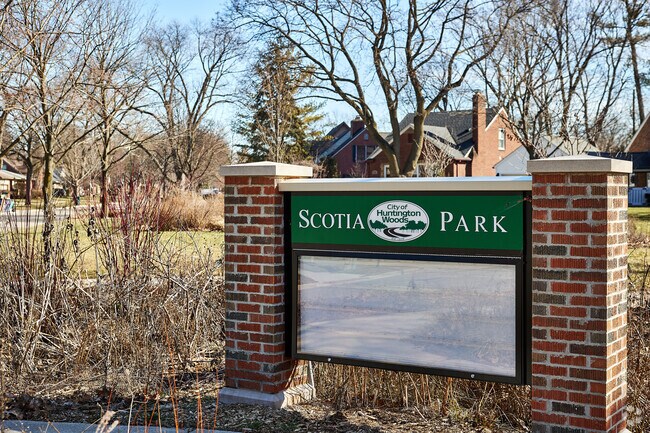 The Scotia Park offers outdoor activities for Huntington Woods residents.