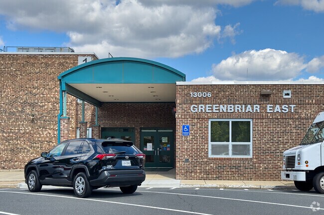 Greenbriar East Elementary School in Fairfax County.
