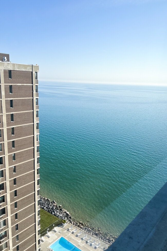 View from Living Room. Similar view from Bedroom as well.