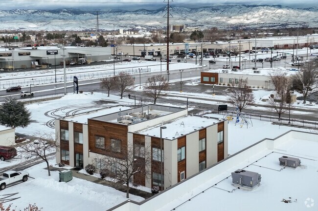 Calvary Christian School aerial northview.