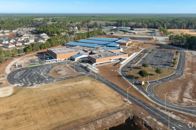 Ocean Bay Middle School is centrally located near residential neighborhoods.