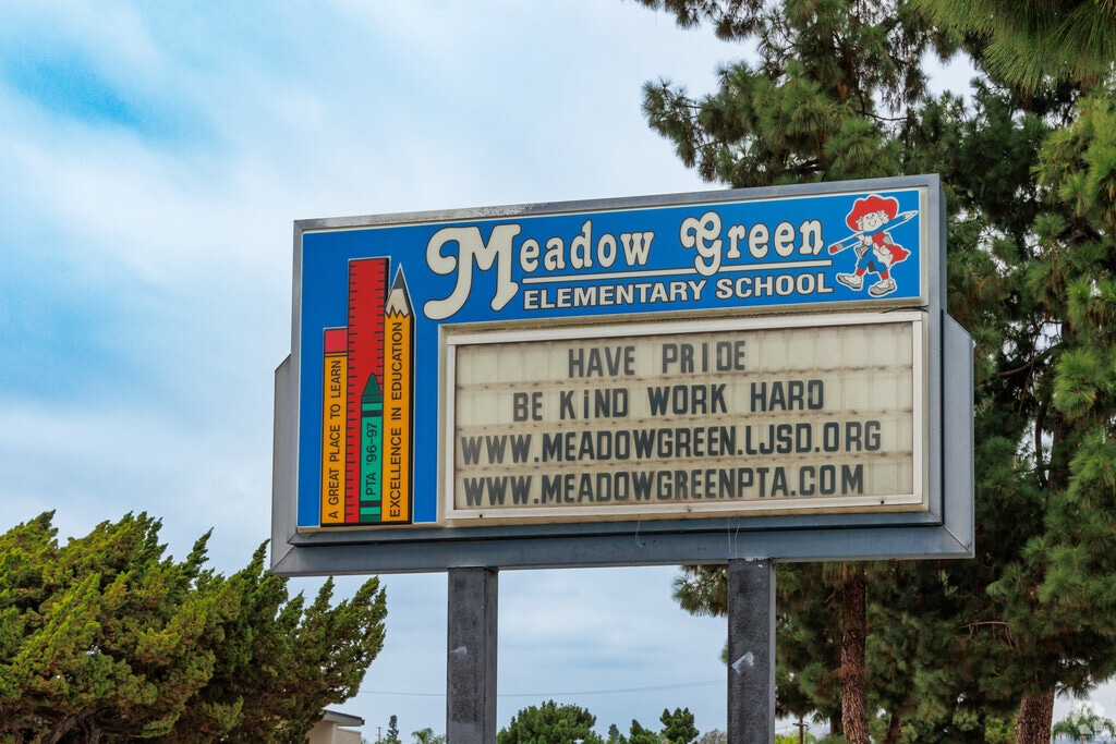 Meadow Green Elementary is aTK-6 Gold Ribbon and California Distinguished Award Winning School.