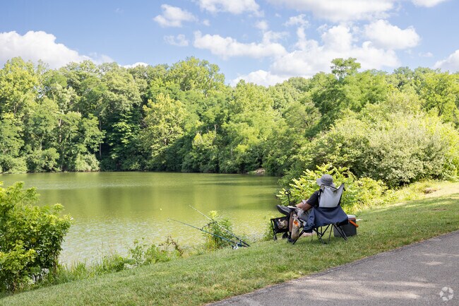 Enjoy a relaxing day by the water at Fort Harrison State Park.