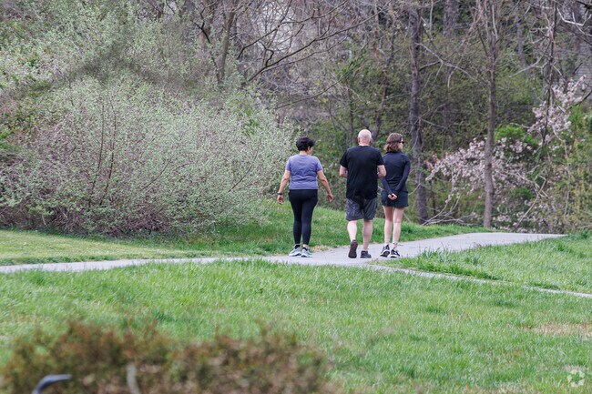 Oakland Mills is connected to all of the other villages by walking paths as designed in 1970.