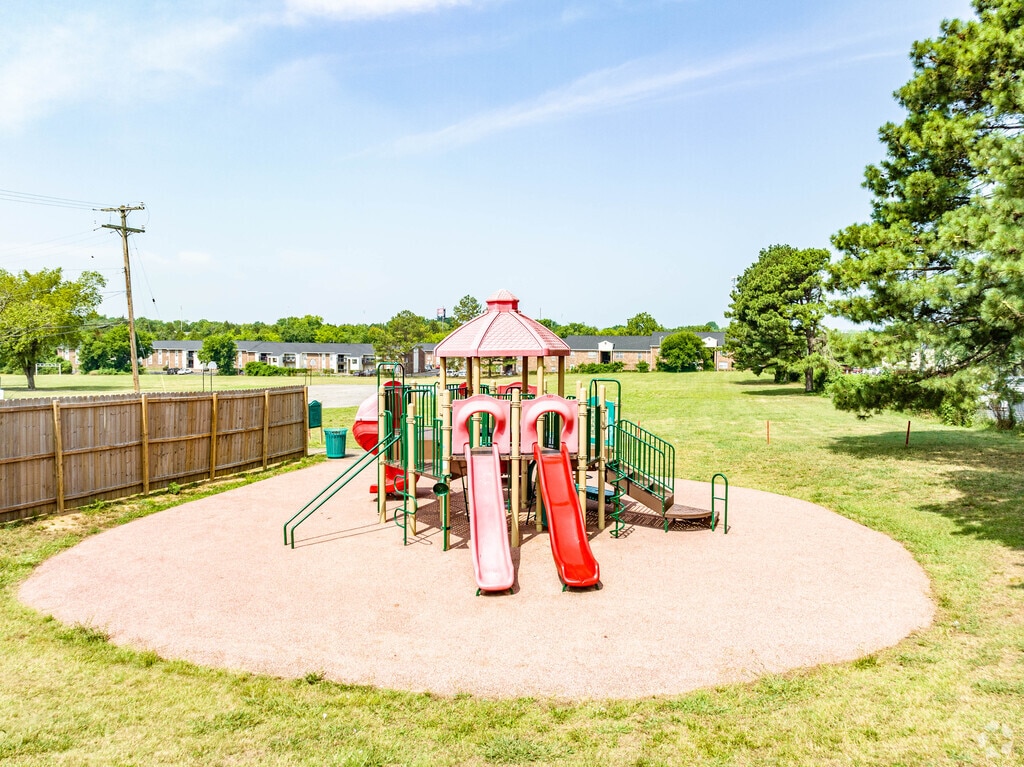 View of the playground at Neely's Bend Elementary School.