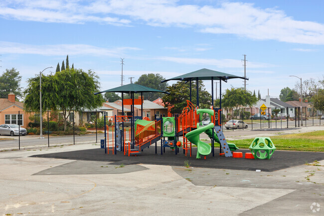 Large playground is at Birney Elementary School.