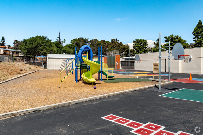 Students at Sunnyslope Elementary School have many options for excercise in Palm City.