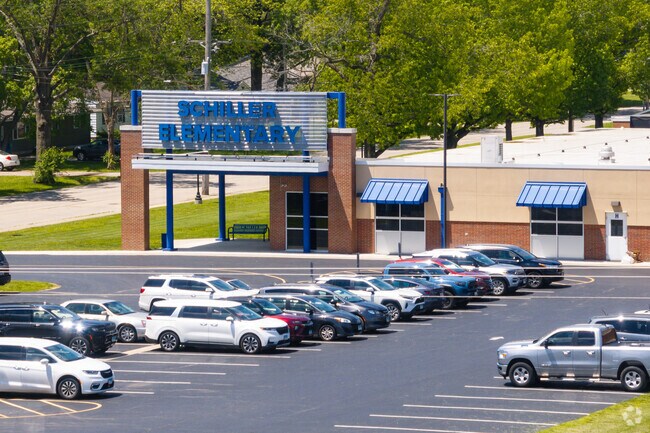 Schiller Elementary School prioritizes learning and collaboration.