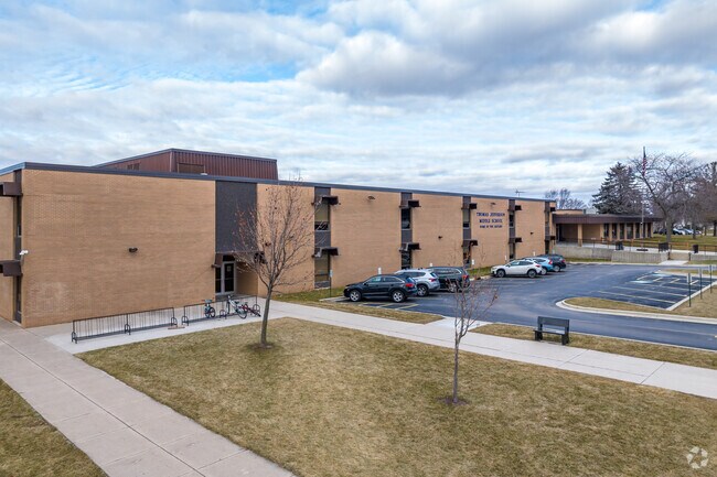 Thomas Jefferson Middle school in Port Washington.