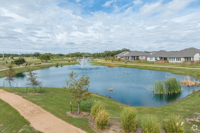 Ponds and walking trails are spread throughout HighPointe communities.
