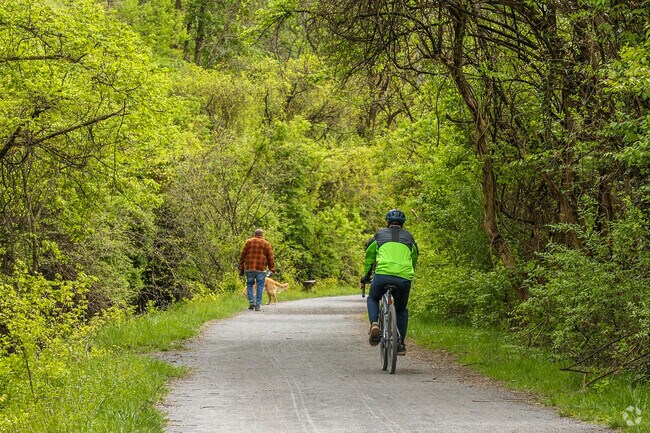 Get some exercise along the Lehigh & Delaware Trail.