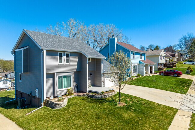 Two-Story homes line some of the streets in South Central DSM.