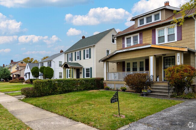 Cleveland Heights has several different home styles for future residents to choose from.